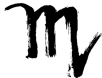 Scorpio sign (glyph).
