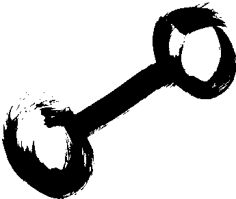 Opposition in the horoscope.
